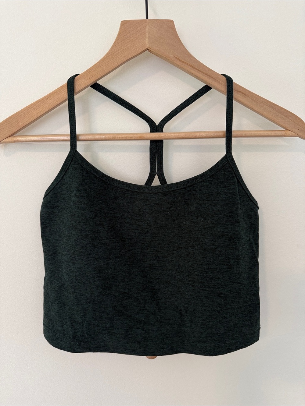 Beyond Yoga Green Crop Tank Top